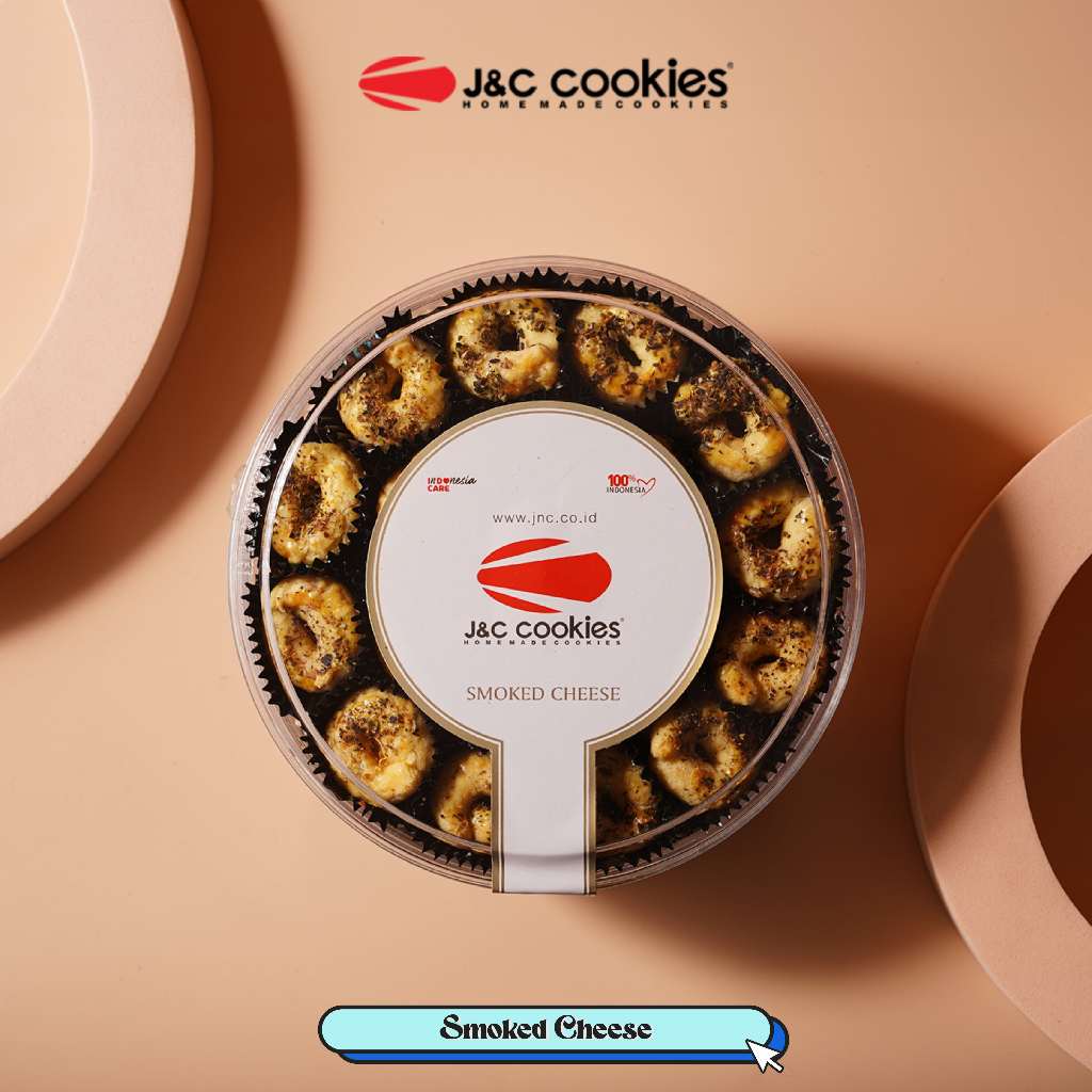 

J&C Cookies Toples Reguler Smoked Cheese