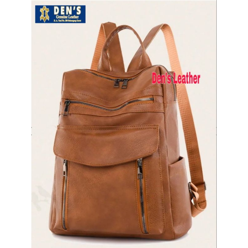 Tas ransel wanita kulit asli original high quality, tas ransel kulit asli, tas wanita kulit asli. DL