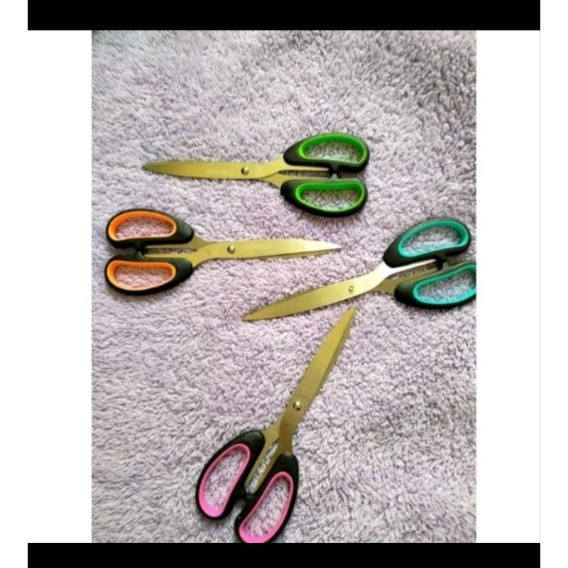 

Gunting BOSSCO Scissors Isi 12 - Potongan Rapi dan Tajam