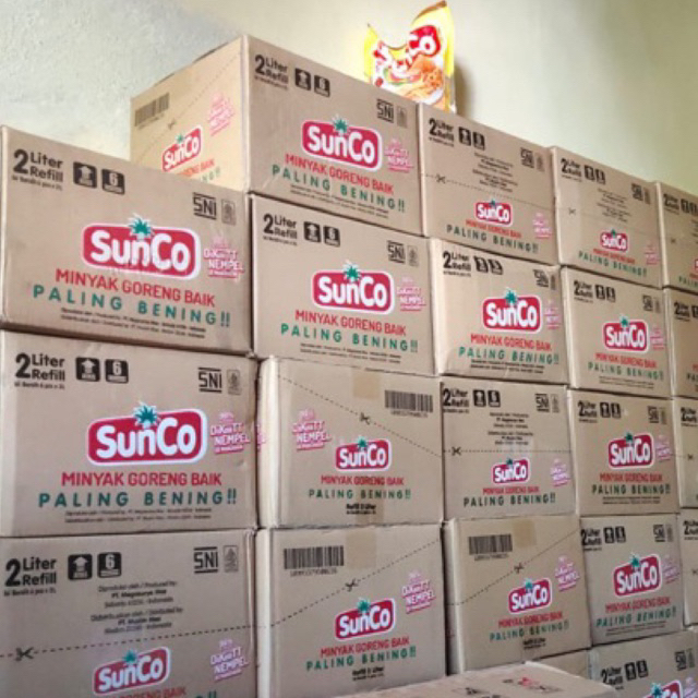 

MINYAK SUNCO 2 LITER 1 KARTON (ISI 6 PCS) MINYAK GORENG MURAH MINYAK SUNCO PROMO 2L