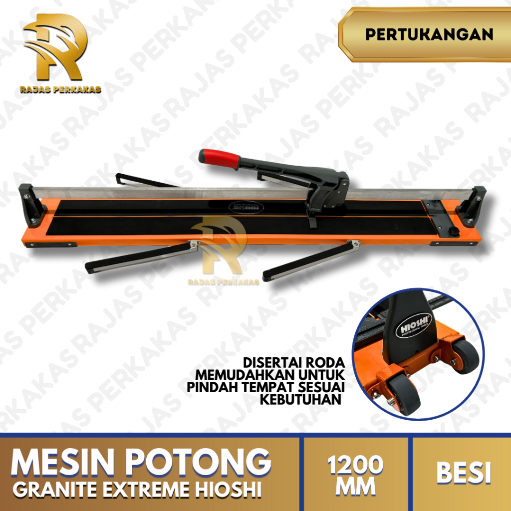 MESIN POTONG GRANITE EXTREME 1200MM (BEARING COBALT) HIOSHI / MESIN POTONG KERAMIK