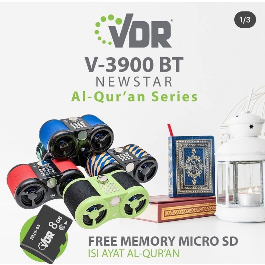 Speaker Digital Portable Multimedia Bluetooth VDR