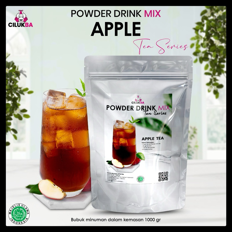 

Bubuk Minuman Rasa Apple Tea 1 kg / Powder Drink Mix