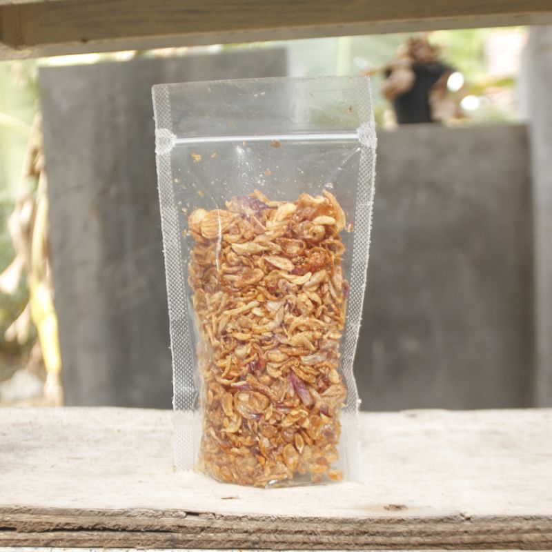 

Bawang merah goreng 80 gr 100% asli bawang merah brebes
