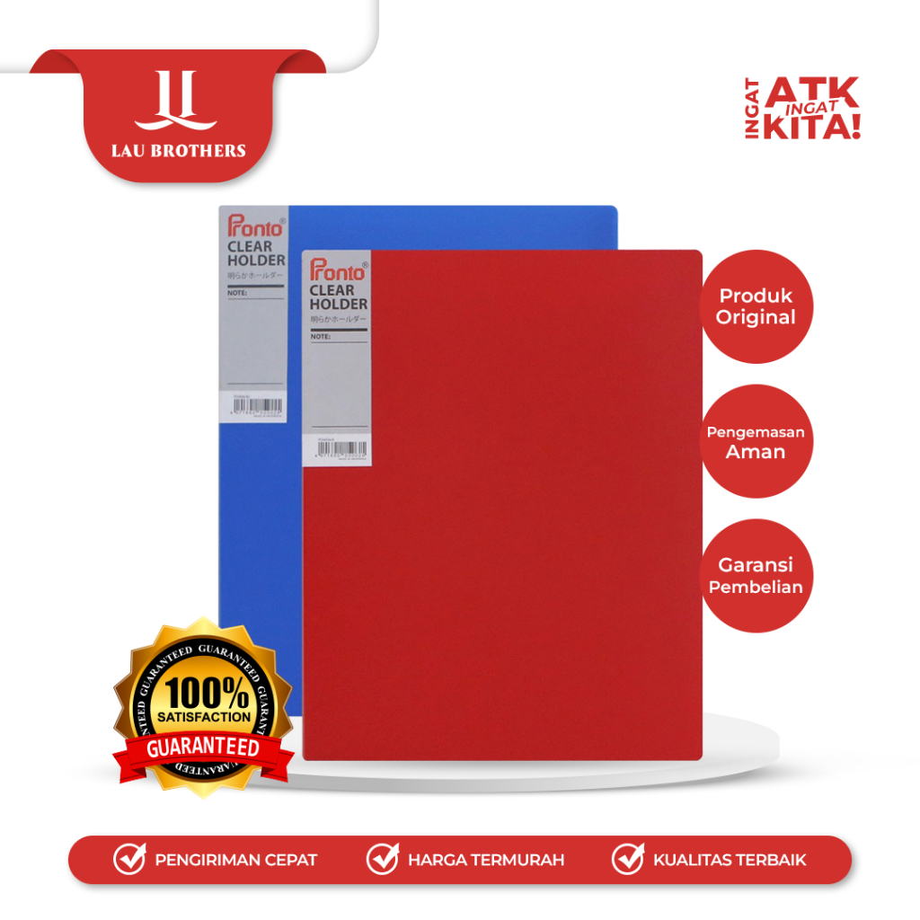 

PRONTO CLEAR HOLDER A4 (1PC)