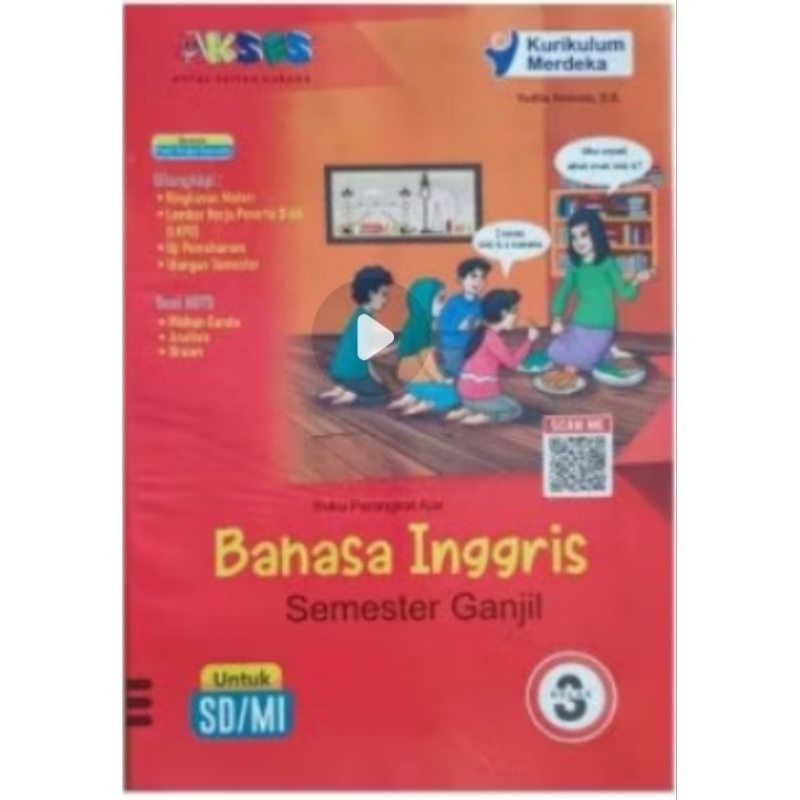 LKS AKSES BAHASA INGGRIS KELAS 3 SD SEMESTER 1