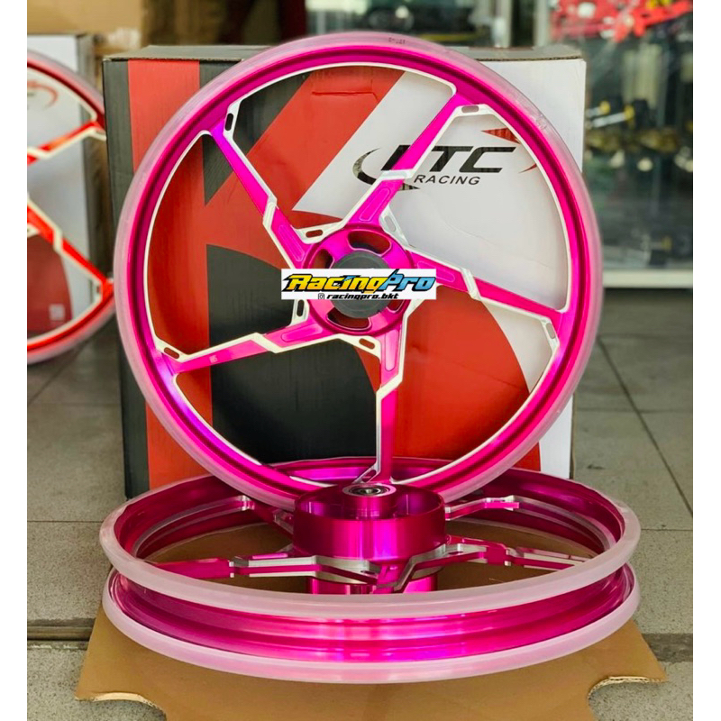 KTC RACING ORIGINAL VELG PIVOT TWO TONE CNC JUPITER Z RING 17 ALLOY WHEELS PALANG 5 140x17 160x17 AK