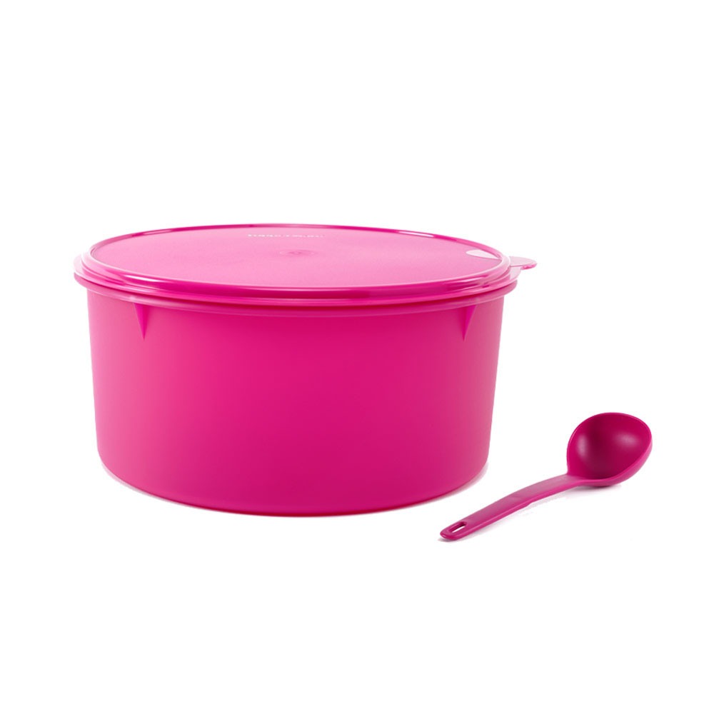 Tupperware Carry All Canister 8L With laddle Tupperware Original