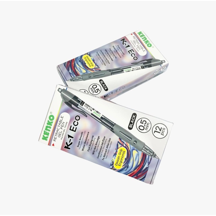 

Pulpen Kenko K-1 Retractable Gel Pen 0.5mm - pcs