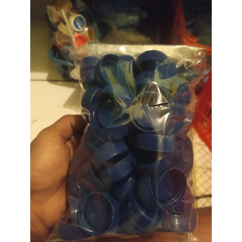 50pcs tutup botol aqua bekas