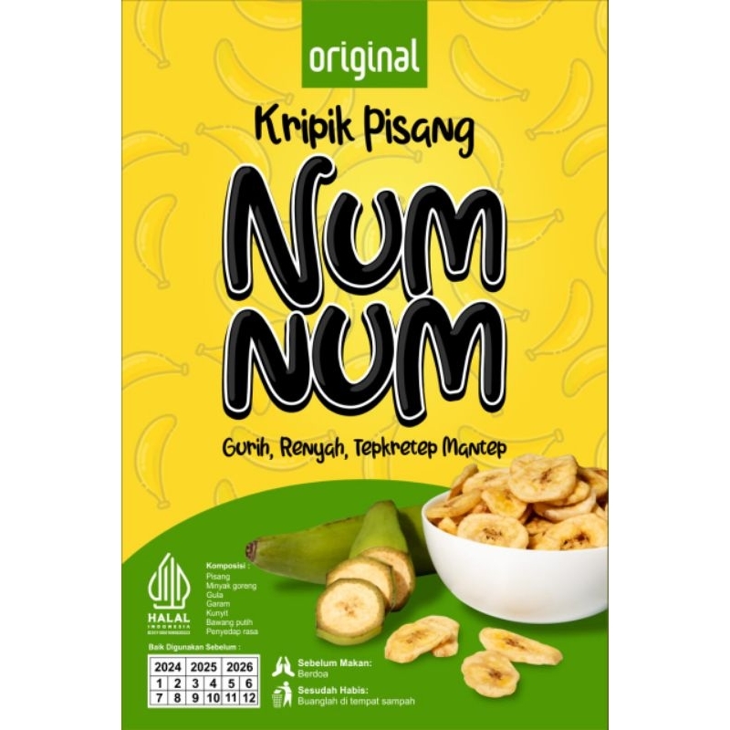 

Keripik Pisang Nangka Original By Ladang Keripik Oleh-Oleh Khas Probolinggo