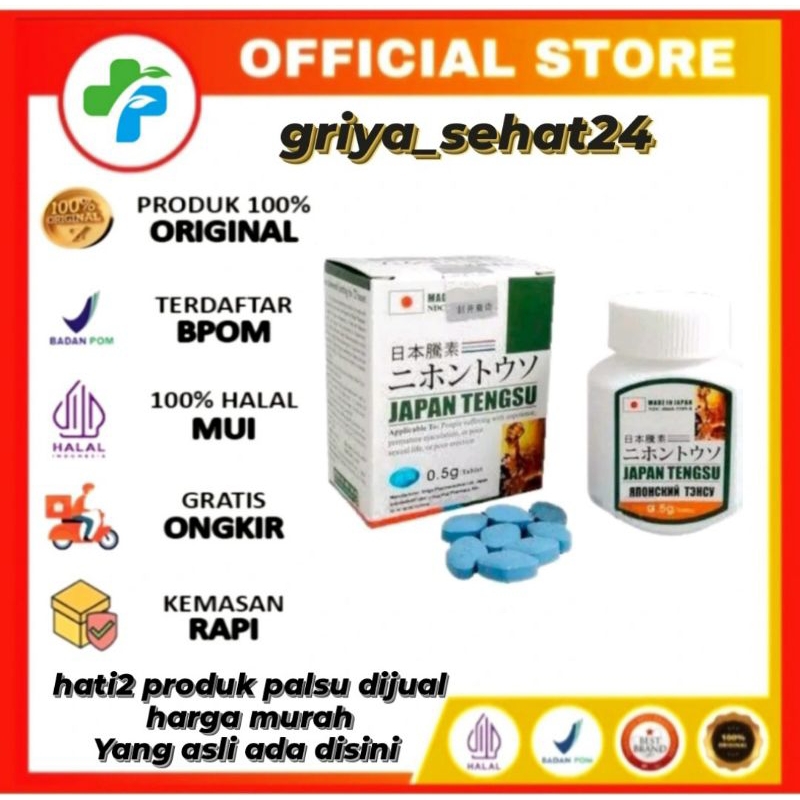 JAPAN TENSU ORIGINAL ASLI SUPLEMEN JAPAN TENGSU BADAN KEMBALI FIT JAPAN TENSU ORIGINAL