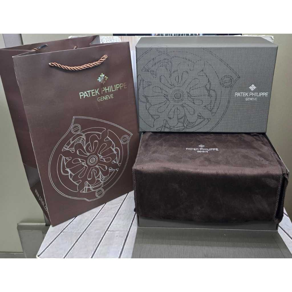 Box Jam Tangan Patek Philippe Original Best Quality Importir Komplit Box-Paper Bag-Manual Book