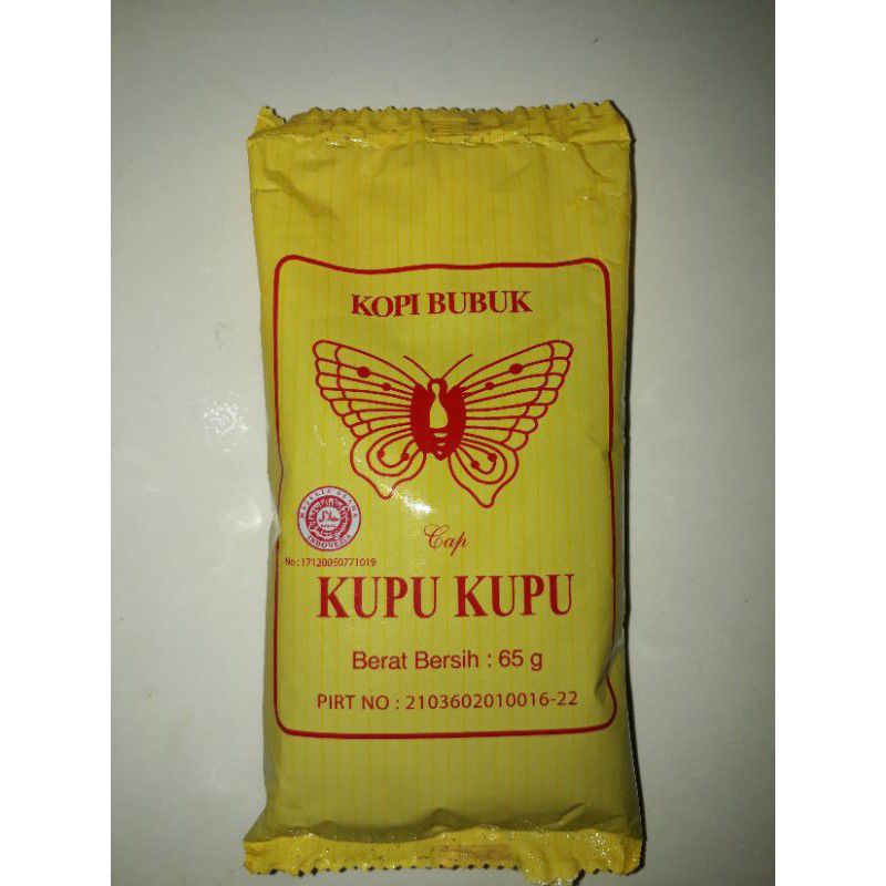 

Kopi bubuk cap kupu-kupu khas Lebak Banten 65 gr harga satuan/eceran