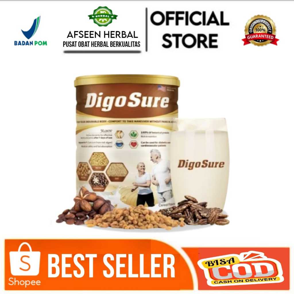 

DIGOSURE MILK IMPOR SUSU MENGOBATI MASALAH TULANG & NYERI SENDI TERJAMIN BERKHASIAT