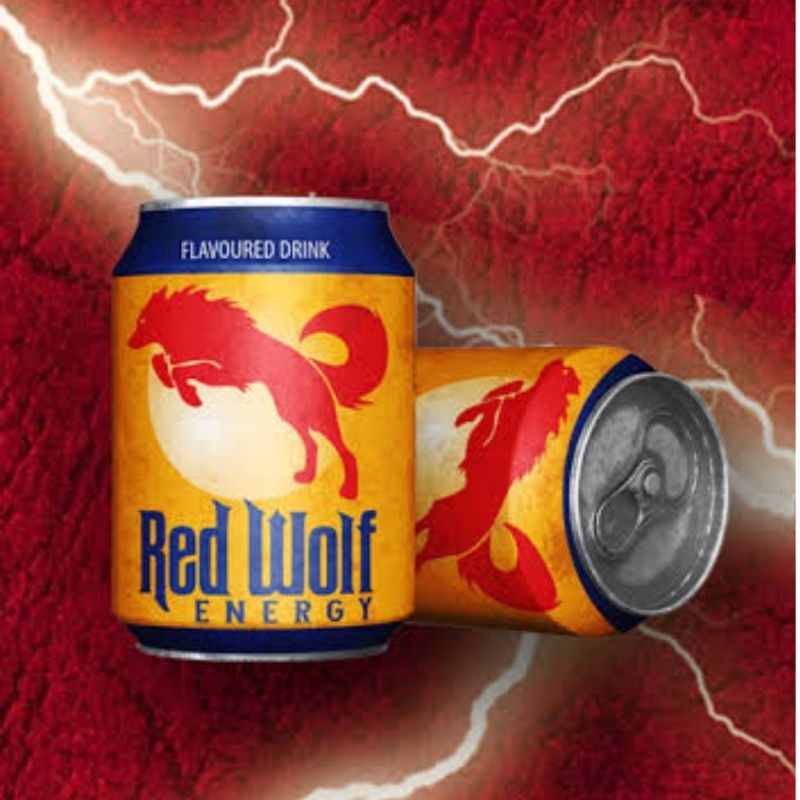 

Red Wolf Energy Drink 250ml. Minuman Energi Original Vietnam