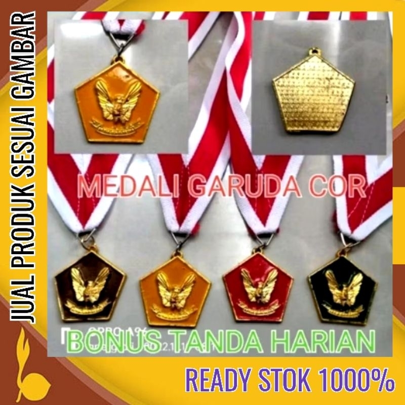 medali pramuka garuda cor lengkap lencana