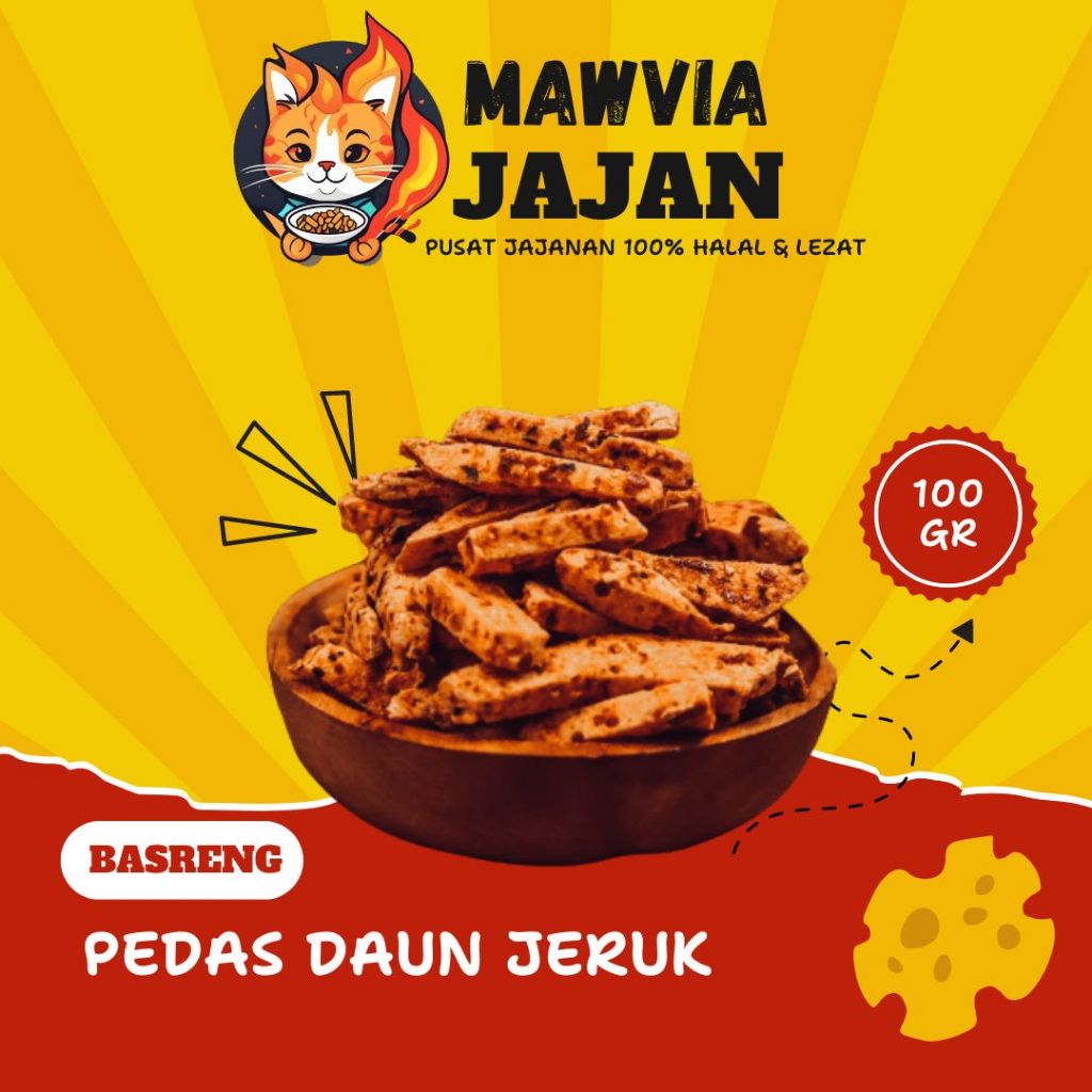 

BASRENG PEDAS DAUN JERUK 100 GR