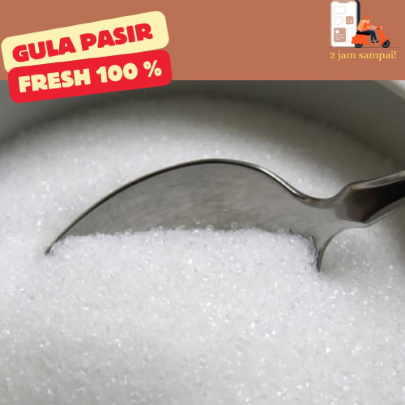 

Gula Pasir Gula Putih Sugar White 500 Gram KIRIM INSTAN BANDUNG