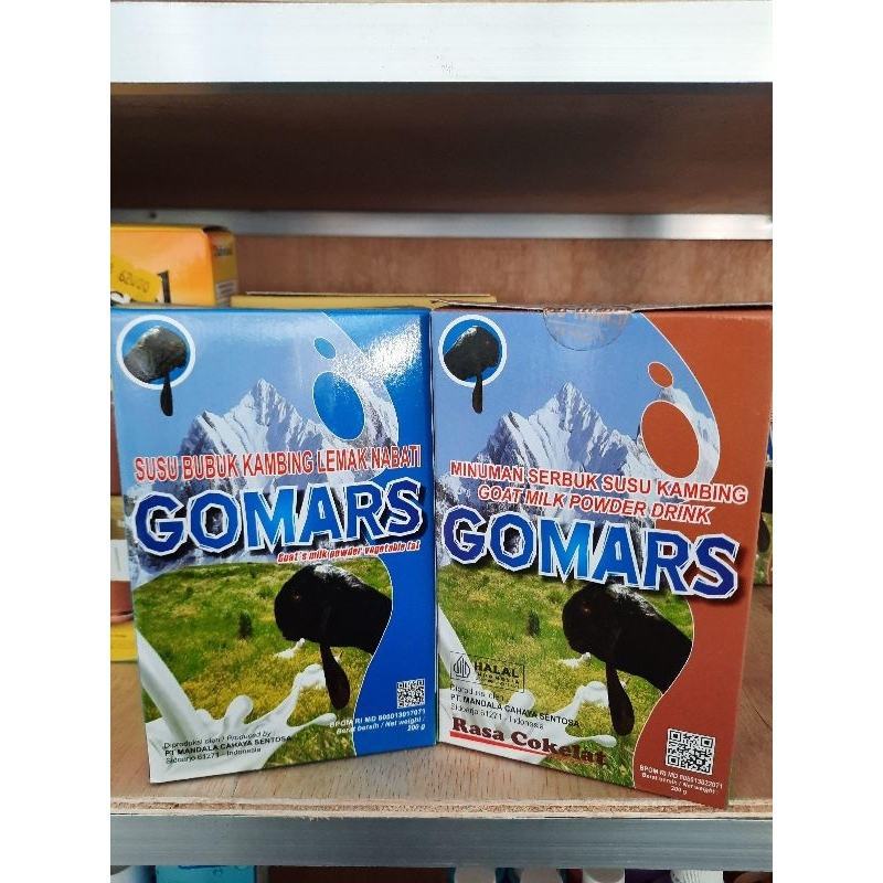 

Gomars (Susu bubuk kambing lemak nabati)