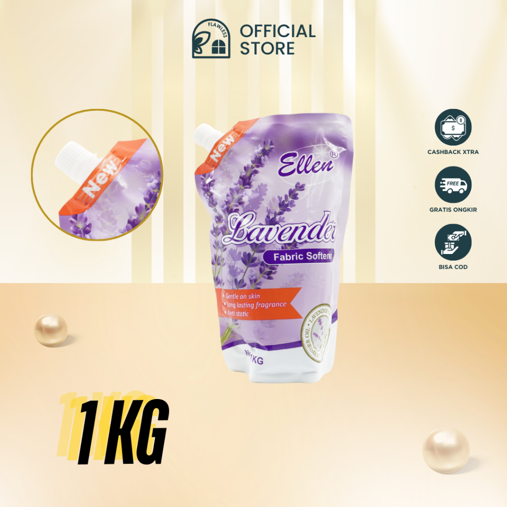 Ellen Fabric Softener French Lavender 1KG - Pelembut & Pewangi FS01
