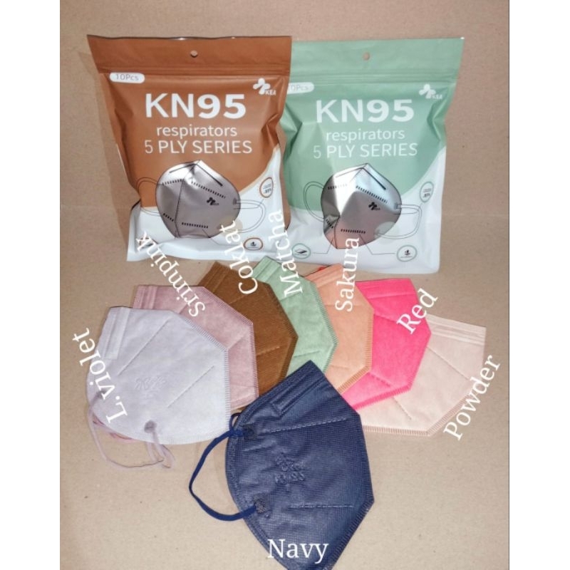 kn 95 dewasa warna warni ya