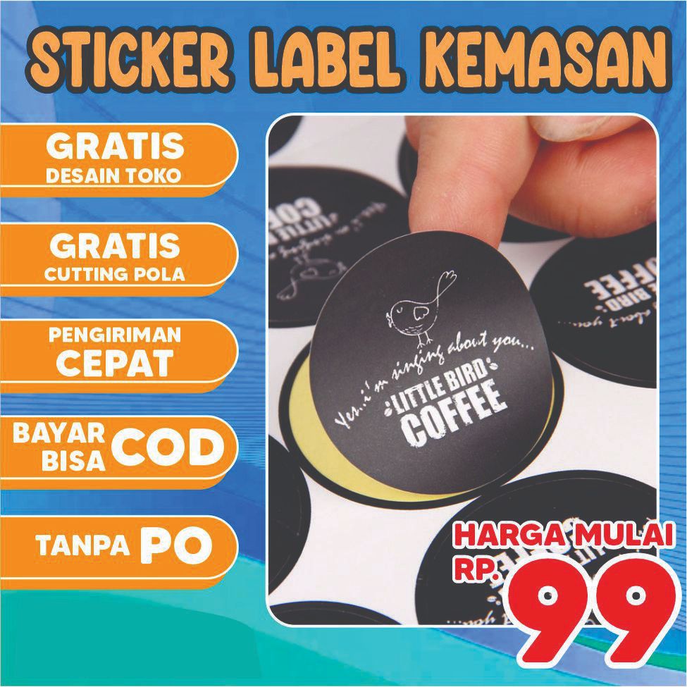 

[DESIGN BARU] CETAK STIKER / LABEL BULAT LABEL NAMA LABEL MAKANAN TOPLES KEMASAN BOTOL MINUMAN CUSTOM