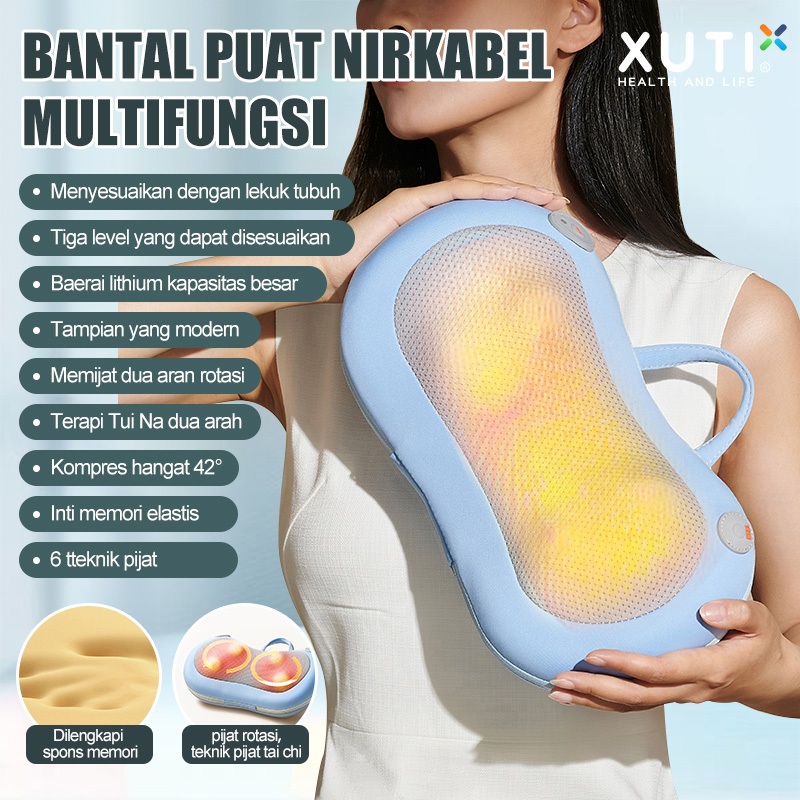 alat pijat/alat pijat badan/Bantal pijat portable/alat pijat punggung/bantal pijat/mesin pijat elekt