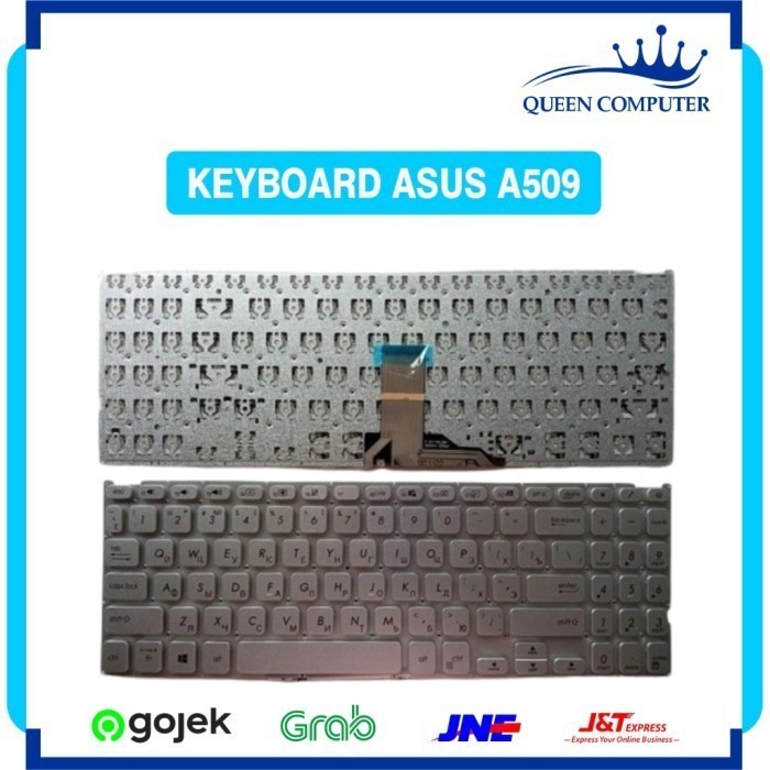 Keyboard Laptop Asus VivoBook 15 A509 X509 Series Silver