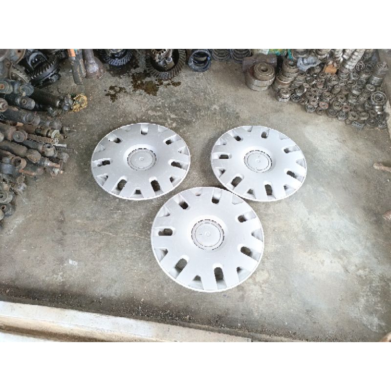 Dop Velg Wheeldop VW Polo 9N Ring 14 Original Seken 3 Pcs