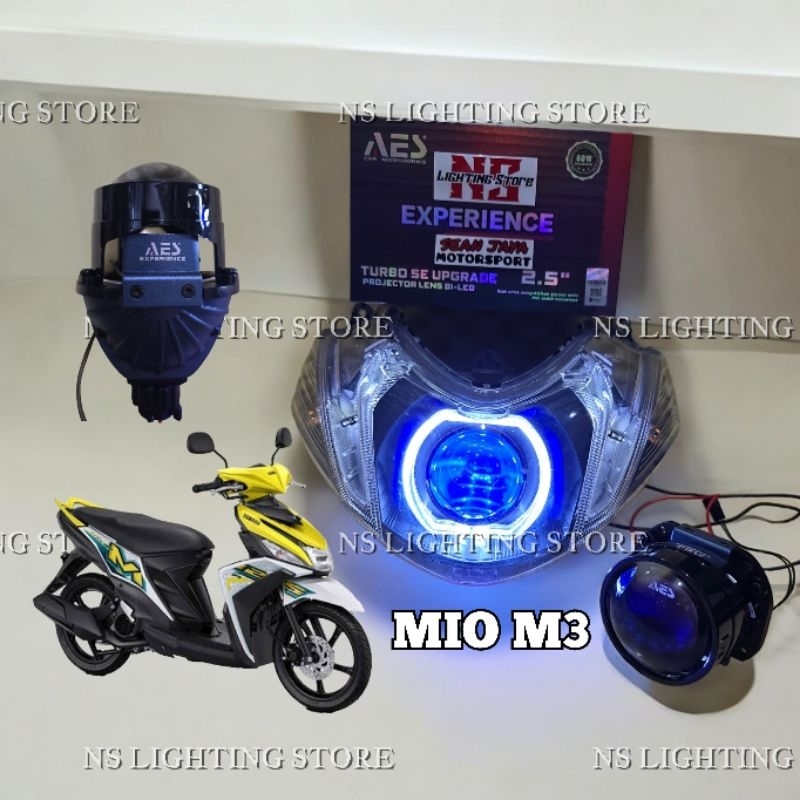 PROJIE PROJECTOR BILED AES TURBO SE EXPERIENCE 60 WATT MIO M3
