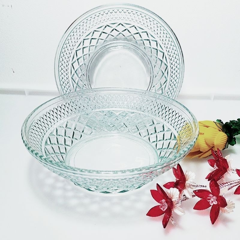 KIG-ATL2200 | MANGKOK KACA BESAR | MANGKOK SAJI | MANGKOK BELING BESAR KEDAUNG