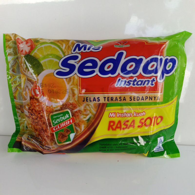 

MIE SEDAAP SOTO 75 G