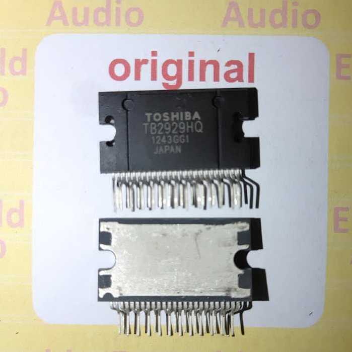 TB2929HQ IC POWER AMPLIFIER  4 Channel X 45 Watt BTL Audio Power Amplifier ORIGINAL Made by TOSHIBA 