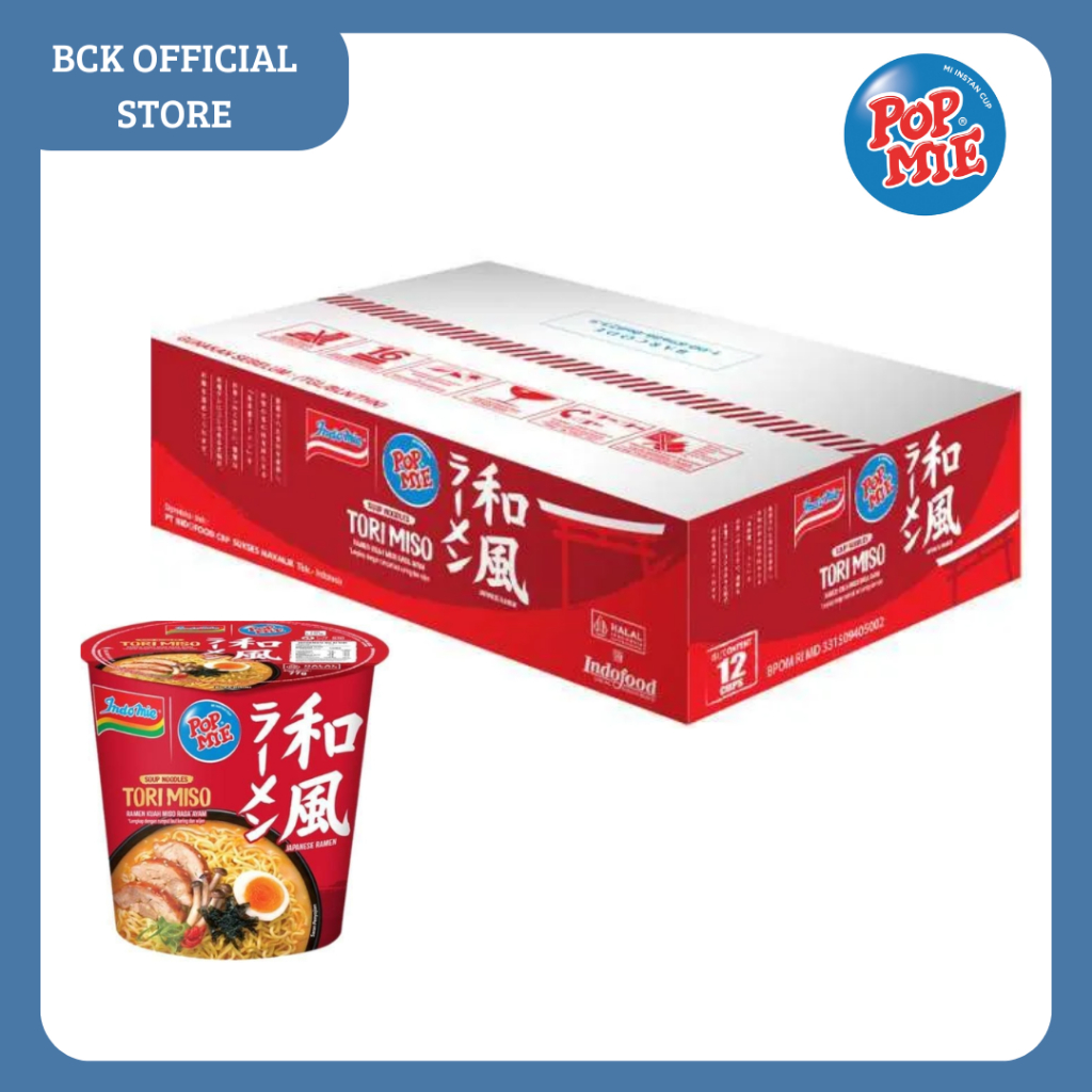 

Pop Mie Tori Miso 12x77gr (1Karton)