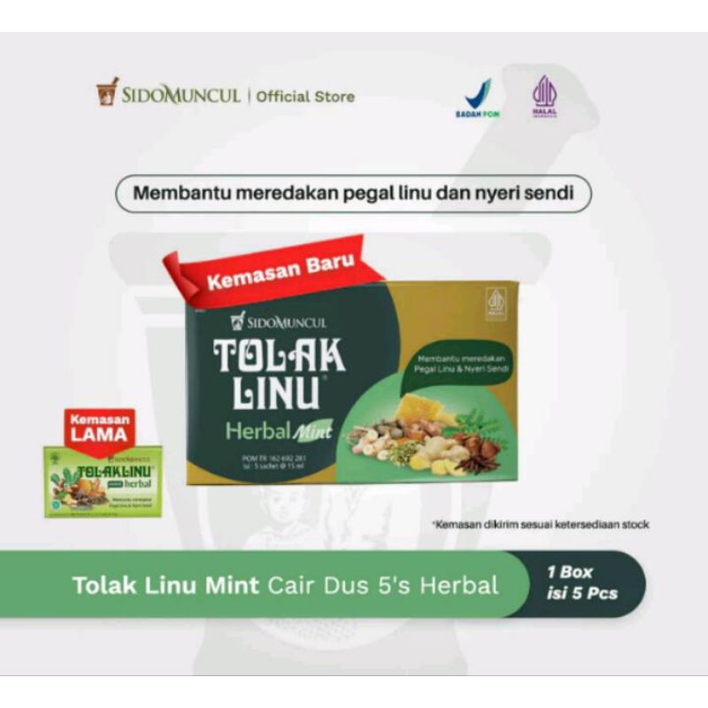 

TOLAK LINU HERBAL ORIGINAL-TOLAK LINU HERBAL MINT SIRUP SYRUP 5 SACHET-TOLAK LINU CAIR