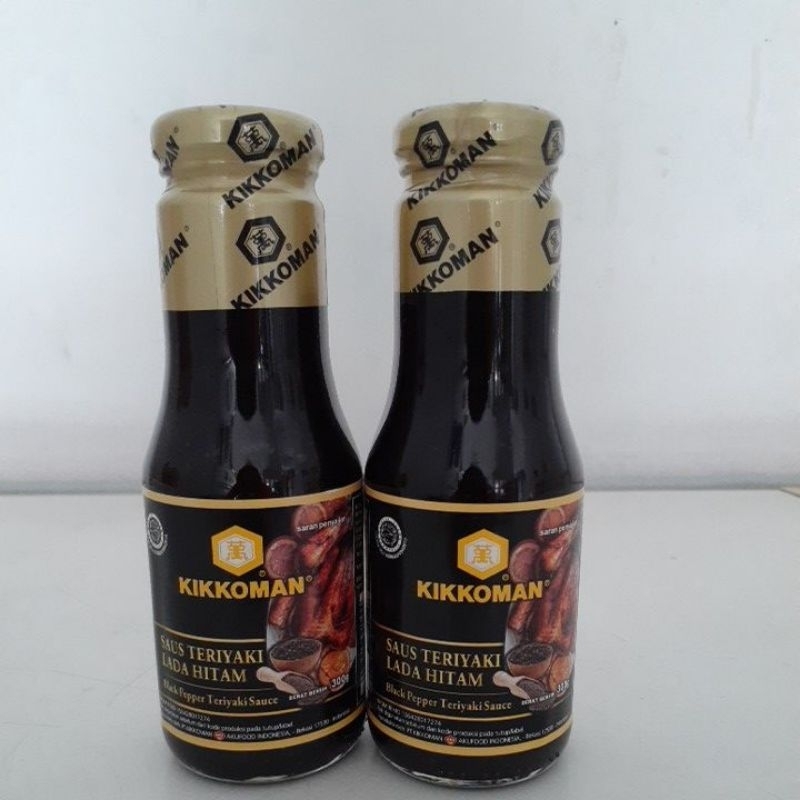 

Kikkoman Blackppeper Sauce / Saus Teriyaki lada hitam 300gr