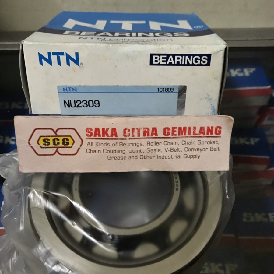 CYLINDRICAL ROLLER BEARING NU 2309 MERK NTN JAPAN ORIGINAL
