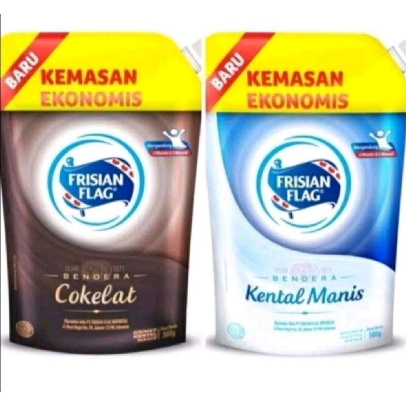 

SUSU KENTAL MANIS FRISIAN FLAG POUCH 545 GR