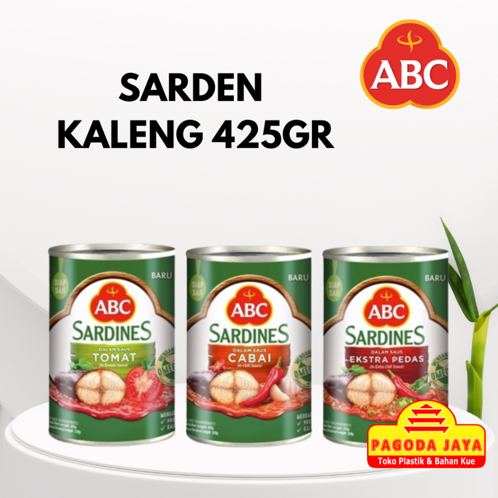 

ABC Sarden Tomat - Cabai - Extra Pedas 425gr