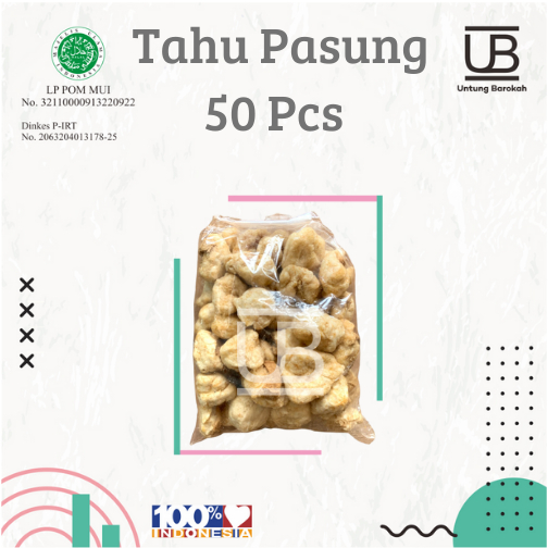 

CUANKI TAHU / CUANKI TAHU PASUNG 50 Pcs