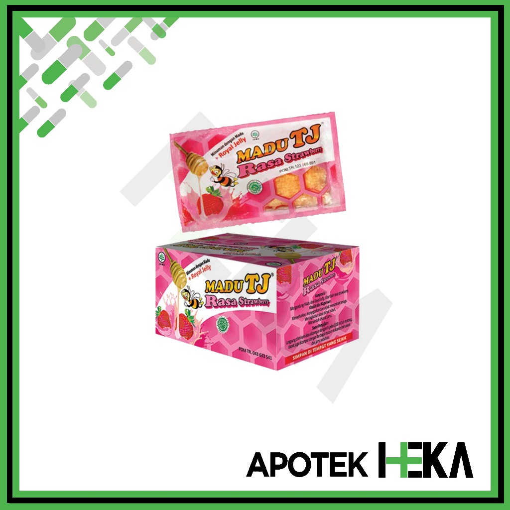 

Madu TJ Strawberry Sachet Box isi 12 Sachet [Depok]
