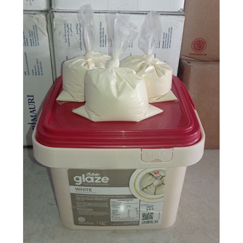 

Colatta glaze white 250 Gram ( kemasan repack )