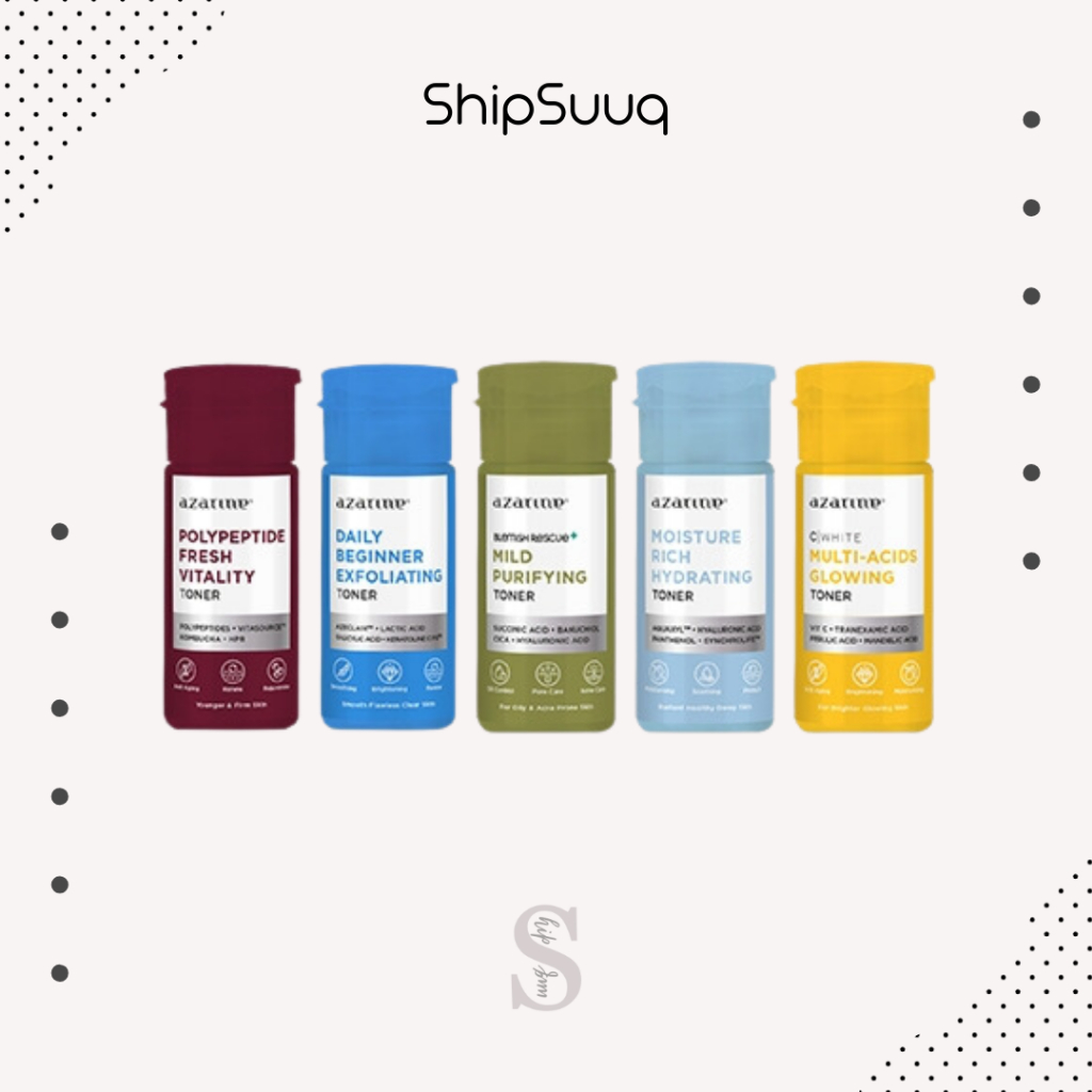 Azarine Toner Sejuta Umat for All Skin Types Untuk Kulit Kusam Kombinasi Anti Aging Berminyak Berjer
