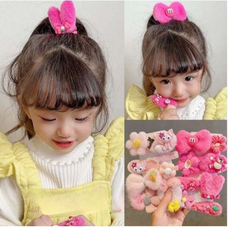 Jepit rambut anak Korea/jepitan rambut anak motif