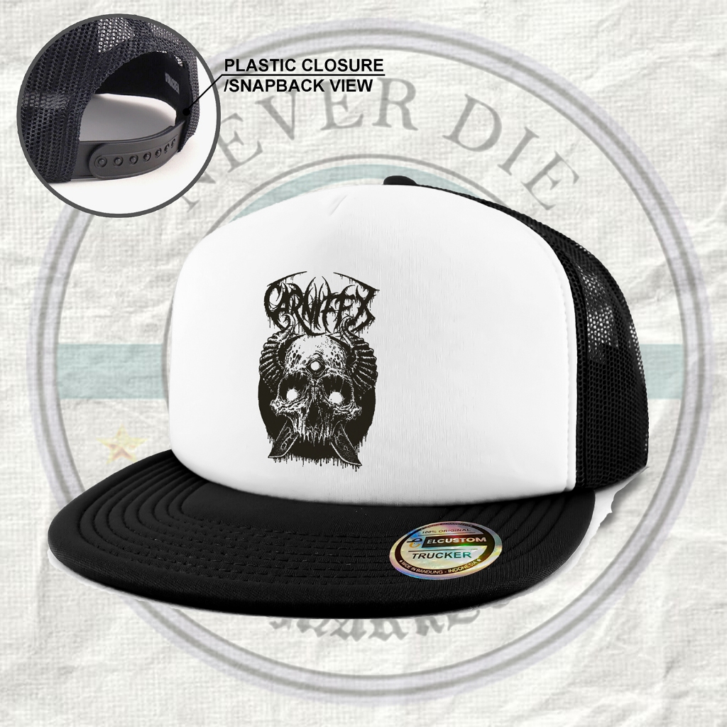 CAPSMARKET - BAND METAL CORE /SNAPBACK/SNAPBACK DISTRO/SNAPBACK BAND/SNAPBACK METAL/TOPI JARING/TOPI