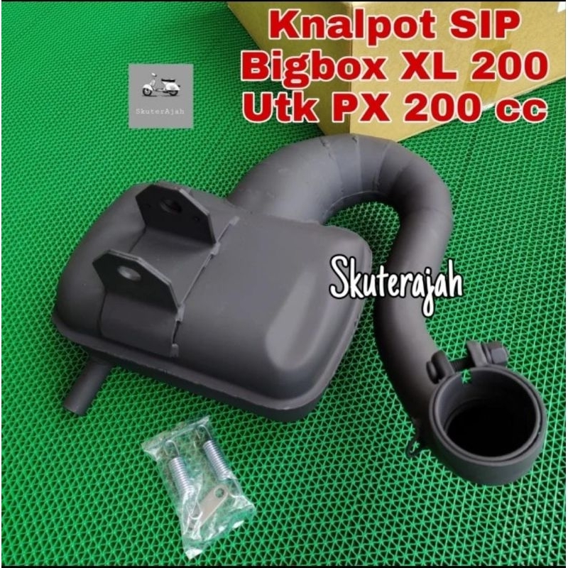 Knalpot Vespa 200 cc Bigbox SIP Road XL
SIP Scootershop, GERMANY
Utk Vespa PX, Excel