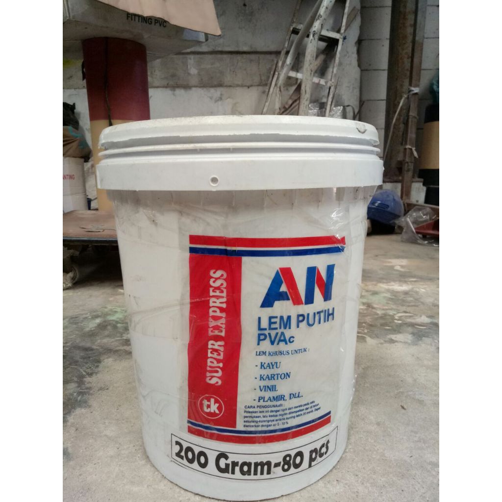 EMBER PUTIH I EMBER BEKAS + TUTUP 20 Liter