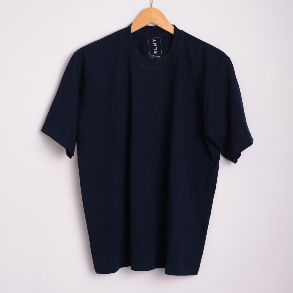 Kaos Polos Oversize Navy - SLNT