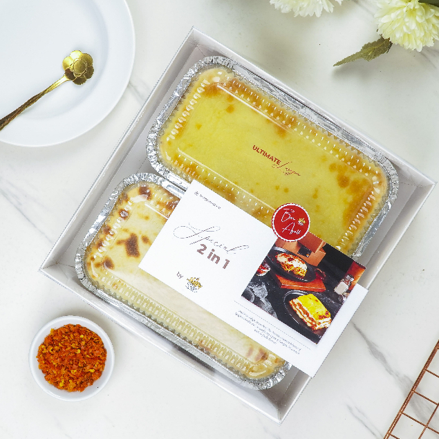 

Hungry Pasta 2in1 Box Brulee & Lasagna [Medium]